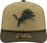 Men's Detroit Lions New Era Green 2025 Salute To Service Sideline 9SEVENTY Trucker Adjustable Hat - Pro Jersey Sports