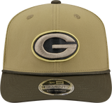 Men's Green Bay Packers New Era Green 2025 Salute To Service Sideline 9SEVENTY Trucker Adjustable Hat - Pro Jersey Sports