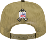 Men's Green Bay Packers New Era Green 2025 Salute To Service Sideline 9SEVENTY Trucker Adjustable Hat - Pro Jersey Sports