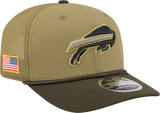 Men's Buffalo Bills New Era Green 2025 Salute To Service Sideline 9SEVENTY Trucker Adjustable Hat - Pro Jersey Sports