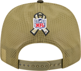 Men's Buffalo Bills New Era Green 2025 Salute To Service Sideline 9SEVENTY Trucker Adjustable Hat - Pro Jersey Sports