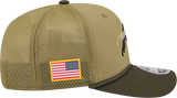 Men's Buffalo Bills New Era Green 2025 Salute To Service Sideline 9SEVENTY Trucker Adjustable Hat - Pro Jersey Sports