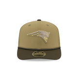 Men's New England Patriots New Era Green 2025 Salute To Service Sideline 9SEVENTY Trucker Adjustable Hat - Pro Jersey Sports