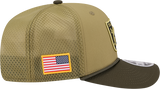 Men's Las Vegas Raiders New Era Green 2025 Salute To Service Sideline 9SEVENTY Trucker Adjustable Hat - Pro Jersey Sports