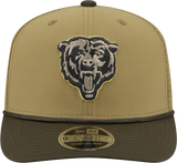 Men's Chicago Bears New Era Green 2025 Salute To Service Sideline 9SEVENTY Trucker Adjustable Hat - Pro Jersey Sports
