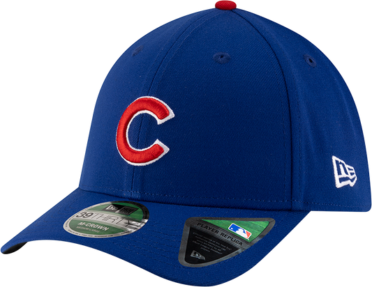 Chicago Cubs New Era M-Crown 39Thirty Player Replica Blue Flex Fit Hat