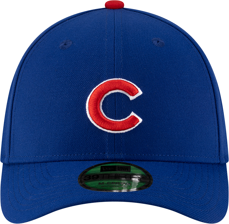 Chicago Cubs New Era M-Crown 39Thirty Player Replica Blue Flex Fit Hat