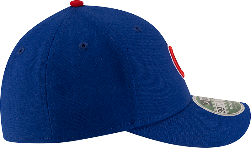 Chicago Cubs New Era M-Crown 39Thirty Player Replica Blue Flex Fit Hat