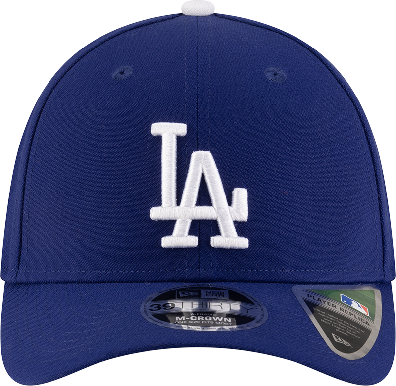 Los Angeles Dodgers New Era M-Crown 39Thirty Player Replica Blue Flex Fit Hat