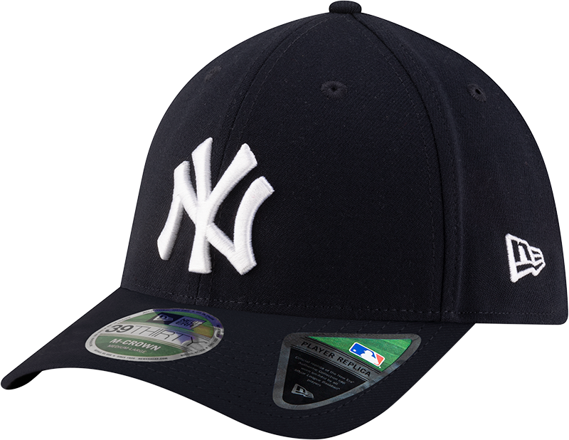 New York Yankees New Era M-Crown Player Replica 39Thirty Navy Flex Fit Hat