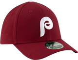 Philadelphia Phillies New Era M-Crown Player Replica Alternate 2 39Thirty Maroon Flex Fit Hat - Pro Jersey Sports