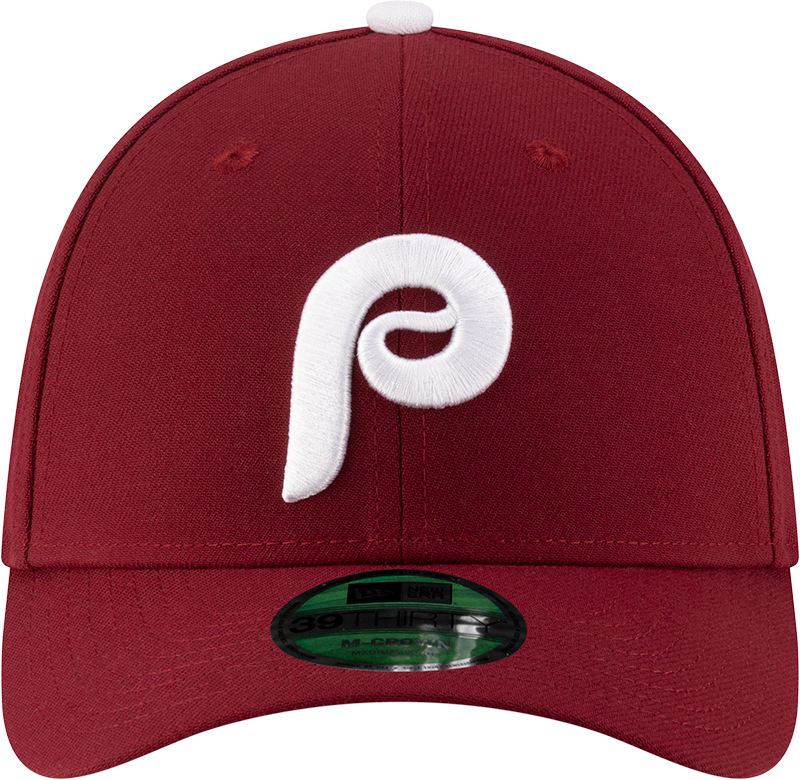 Philadelphia Phillies New Era M-Crown Player Replica Alternate 2 39Thirty Maroon Flex Fit Hat