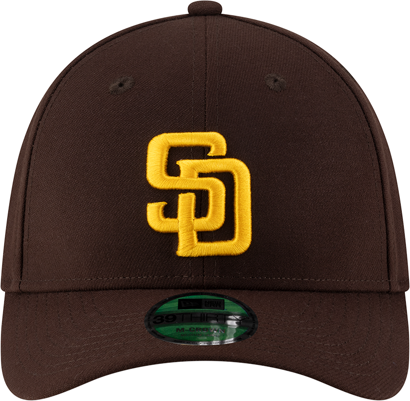 San Diego Padres New Era M-Crown Player Replica 39Thirty Brown Flex Fit Hat