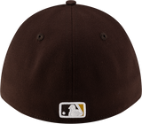 San Diego Padres New Era M-Crown Player Replica 39Thirty Brown Flex Fit Hat - Pro Jersey Sports