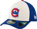 Kids Chicago Cubs New Era M-Crown 39Thirty Alternate 2 Player Replica Blue Flex Fit Hat - Pro Jersey Sports