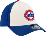 Kids Chicago Cubs New Era M-Crown 39Thirty Alternate 2 Player Replica Blue Flex Fit Hat - Pro Jersey Sports