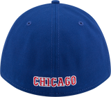 Chicago Cubs Cooperstown Collection 84 New Era M-Crown 39Thirty Blue Flex Fit Hat - Pro Jersey Sports