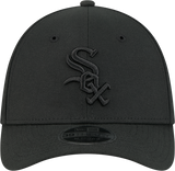 Chicago White Sox New Era M-Crown 39Thirty Tonal Black Flex Fit Hat - Pro Jersey Sports