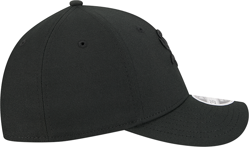 Chicago White Sox New Era M-Crown 39Thirty Tonal Black Flex Fit Hat