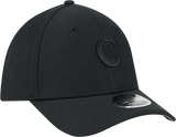 Chicago Cubs New Era M-Crown 39Thirty Black Tonal Flex Fit Hat - Pro Jersey Sports