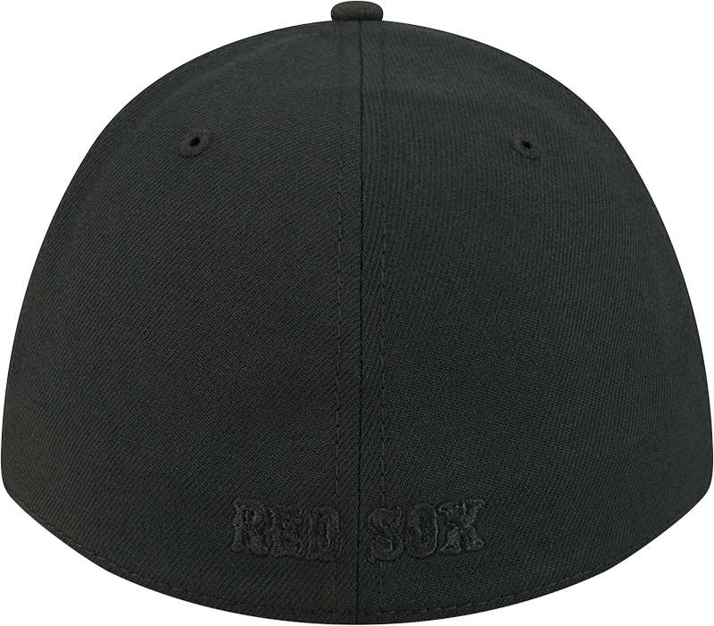 Boston Red Sox M-Crown 39Thirty Tonal Black Flex Fit Hat