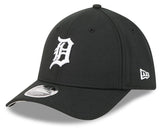 Detroit Tigers M-Crown 39Thirty Black/White Flex Fit Hat - Pro Jersey Sports