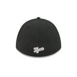 Detroit Tigers M-Crown 39Thirty Black/White Flex Fit Hat - Pro Jersey Sports