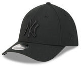 New York Yankees M-Crown 39Thirty Tonal Black Flex Fit Hat - Pro Jersey Sports