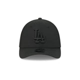 Los Angeles Dodgers M-Crown 39Thirty Tonal Black Flex Fit Hat - Pro Jersey Sports