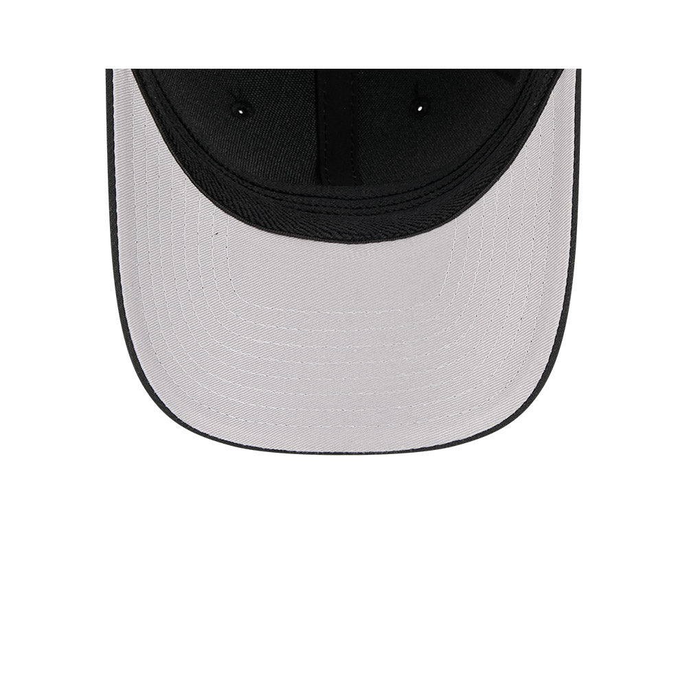 Los Angeles Dodgers M-Crown 39Thirty Tonal Black Flex Fit Hat