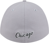 Chicago White Sox New Era M-Crown 39Thirty Gray Flex Fit Hat - Pro Jersey Sports
