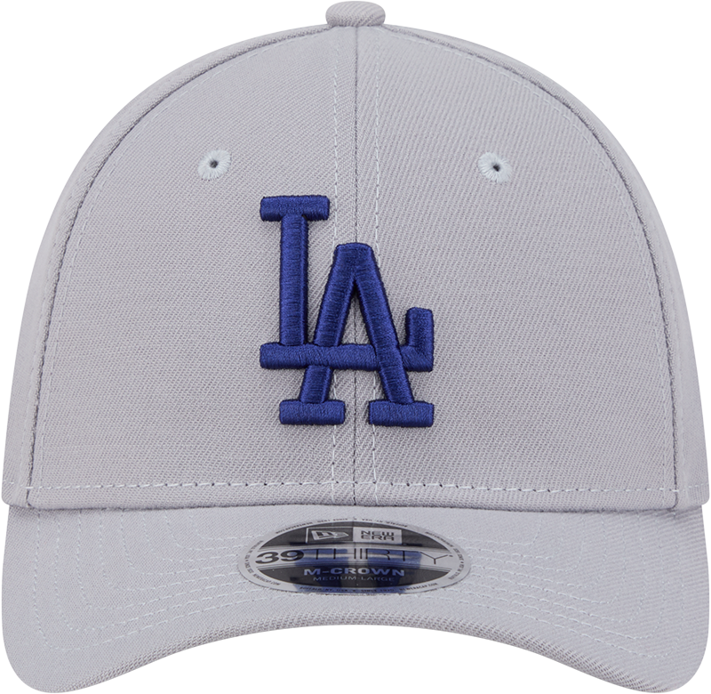 Los Angeles Dodgers New Era M-Crown 39Thirty Gray Flex Fit Hat