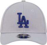 Los Angeles Dodgers New Era M-Crown 39Thirty Gray Flex Fit Hat - Pro Jersey Sports