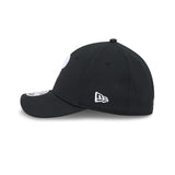 Philadelphia Phillies New Era M-Crown 39Thirty Black/White Flex Fit Hat - Pro Jersey Sports