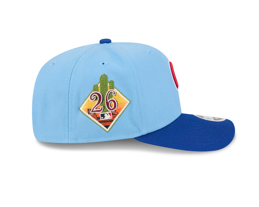 Chicago Cubs New Era 2026 Spring Training 9SEVENTY Stretch Snap Adjustable Hat - Blue - Pro Jersey Sports