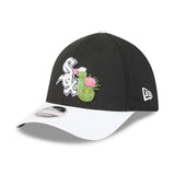 Chicago White Sox New Era 2026 Spring Training M-Crown 39Thirty Player Replica Black/White Flex Fit Hat - Pro Jersey Sports