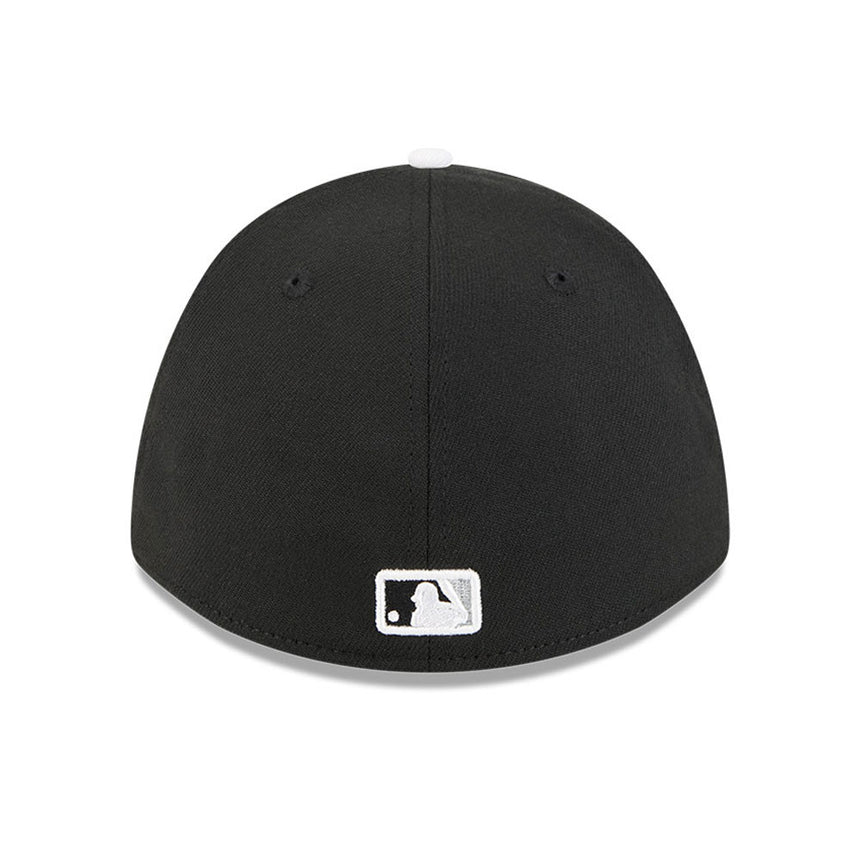 Chicago White Sox New Era 2026 Spring Training M-Crown 39Thirty Player Replica Black/White Flex Fit Hat - Pro Jersey Sports