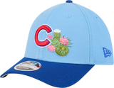 Chicago Cubs New Era 2026 Spring Training M-Crown 39Thirty Player Replica Blue Flex Fit Hat - Pro Jersey Sports