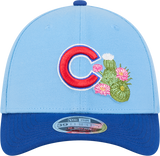 Chicago Cubs New Era 2026 Spring Training M-Crown 39Thirty Player Replica Blue Flex Fit Hat - Pro Jersey Sports