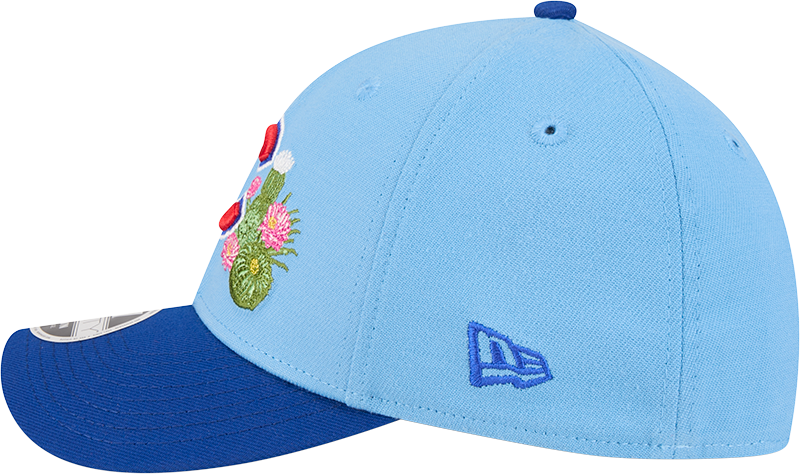 Chicago Cubs New Era 2026 Spring Training M-Crown 39Thirty Player Replica Blue Flex Fit Hat - Pro Jersey Sports