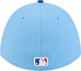 Chicago Cubs New Era 2026 Spring Training M-Crown 39Thirty Player Replica Blue Flex Fit Hat - Pro Jersey Sports