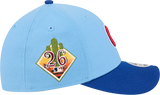 Chicago Cubs New Era 2026 Spring Training M-Crown 39Thirty Player Replica Blue Flex Fit Hat - Pro Jersey Sports