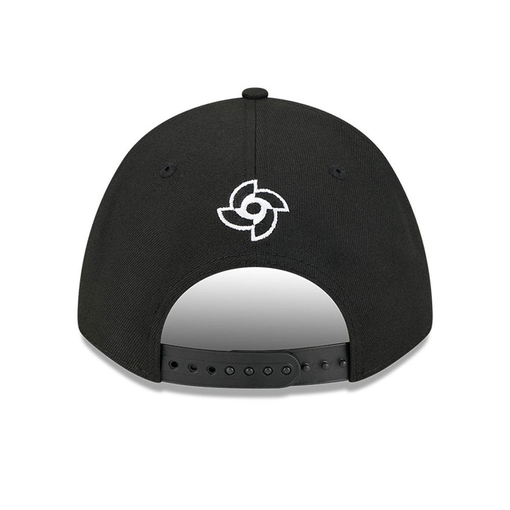 New Era Mexico 2026 World Baseball Classic 9Forty M-Crown A-Frame Snap Adjustable Hat - Black - Pro Jersey Sports