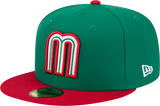 Mexico Baseball New Era 2026 World Baseball Classic 59FIFTY Fitted Hat - Green/Red - Pro Jersey Sports