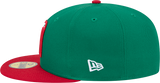 Mexico Baseball New Era 2026 World Baseball Classic 59FIFTY Fitted Hat - Green/Red - Pro Jersey Sports