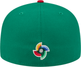 Mexico Baseball New Era 2026 World Baseball Classic 59FIFTY Fitted Hat - Green/Red - Pro Jersey Sports