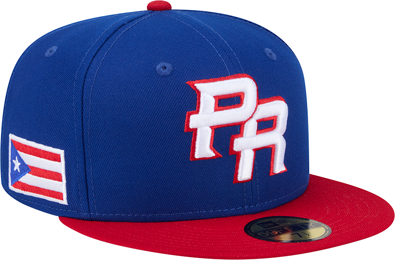 Puerto Rico Baseball New Era 2026 World Baseball Classic 59FIFTY Fitted Hat - Royal/Red