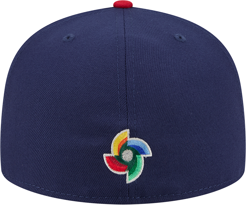 USA Baseball New Era 2026 World Baseball Classic 59FIFTY Fitted Hat - Navy/Red