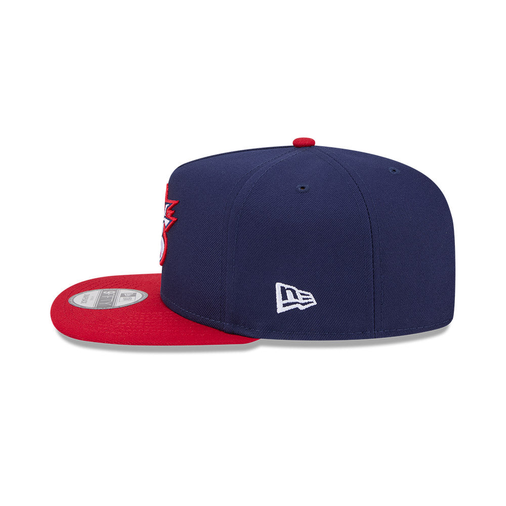 New Era Team USA 2026 World Baseball Classic 9Fifty A-Frame Snap Adjustable Hat - Navy/Red