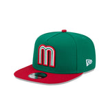 New Era Mexico 2026 World Baseball Classic 9Fifty A-Frame Snap Adjustable Hat - Green/Red - Pro Jersey Sports